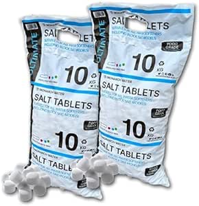 Monarch 2x Ultimate Water Softener Tablets Salt - two bags of 10kg