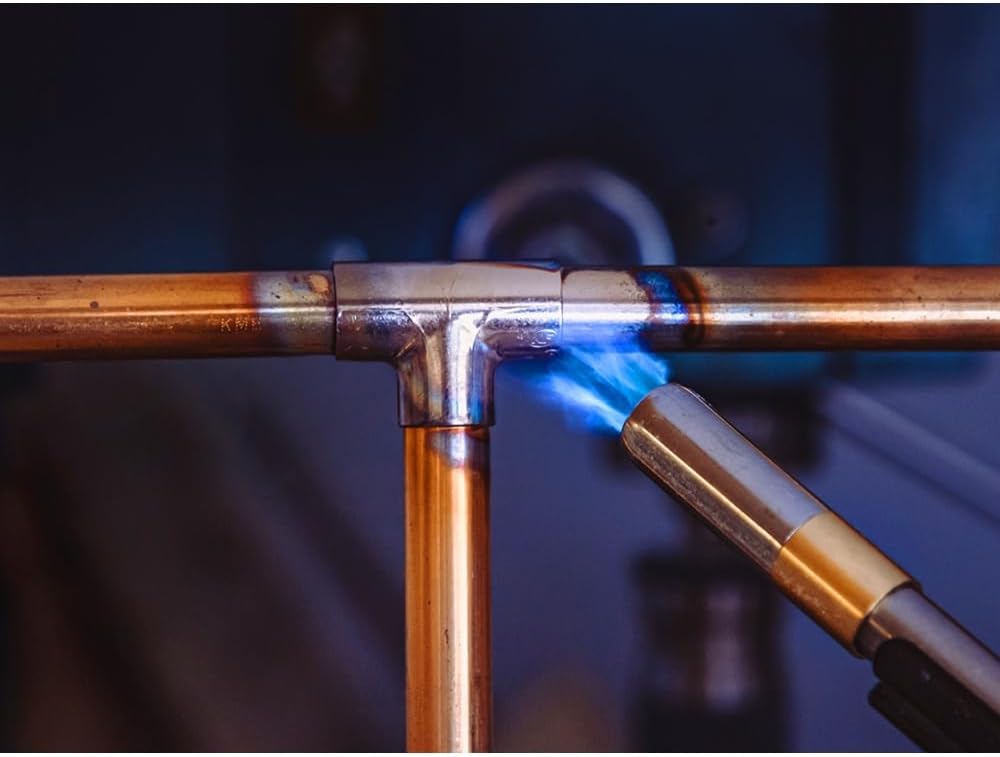 Rothenberger 1500004973 superfire PRO blow torch with cyclone burner and cool tip burner