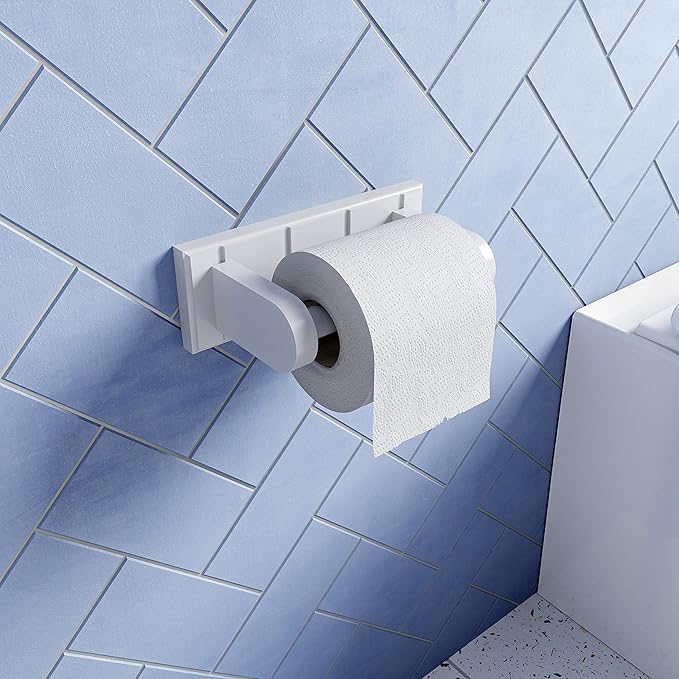 Croydex Portland Toilet Roll Holder White WA991122