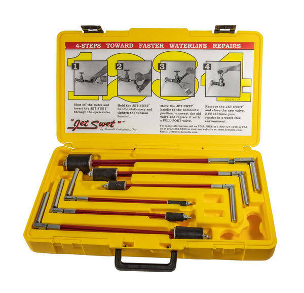 Nerrad Jet Swet Pipe Isolation Tool Set (6 Piece) NTJSKIT