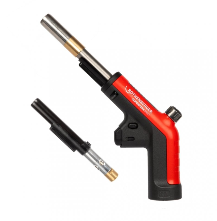 Rothenberger 1500004973 superfire PRO blow torch with cyclone burner and cool tip burner