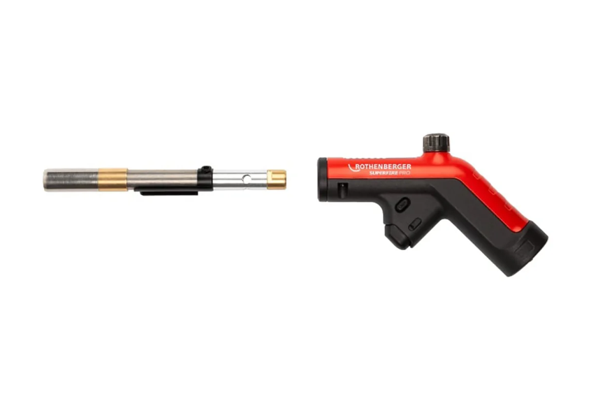 Rothenberger 1500004973 superfire PRO blow torch with cyclone burner and cool tip burner