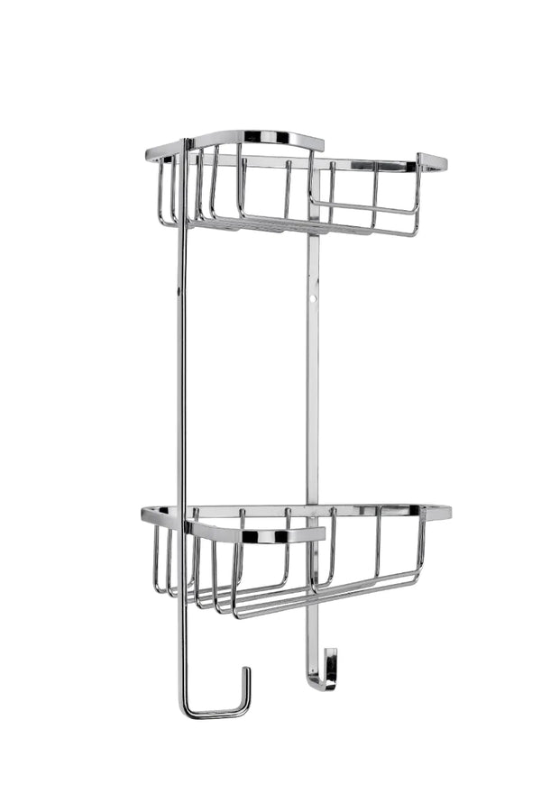 Croydex Medium Two Tier Corner Basket