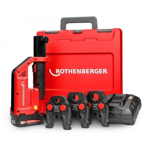 Rothenberger Romax Compact III Set with 15-22-28 M Profile 1000004332