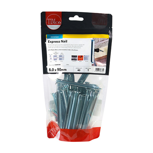 Timco Express Nails - Zinc 8.0 x 90 - 45 Pieces