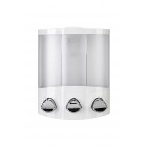 Croydex Euro Soap Dispenser Trio White PA660722