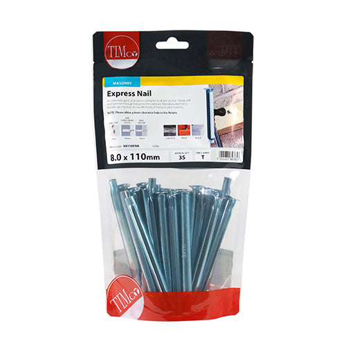 Timco Express Nails - Zinc 8.0 x 110 - 35 Pieces