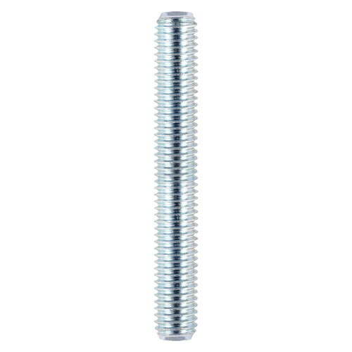 Timco Threaded Bars - Grade 4.8 - Zinc M8 x 300 - 10 Pieces