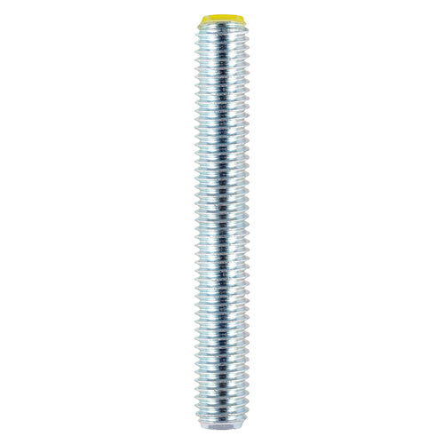 Timco Threaded Bars - High Tensile - Grade 8.8 - Zinc M8 x 1000 - 10 Pieces