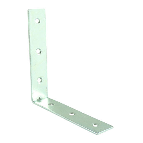 Timco Corner Braces - Zinc 100 x 100 x 22 - 25 Pieces
