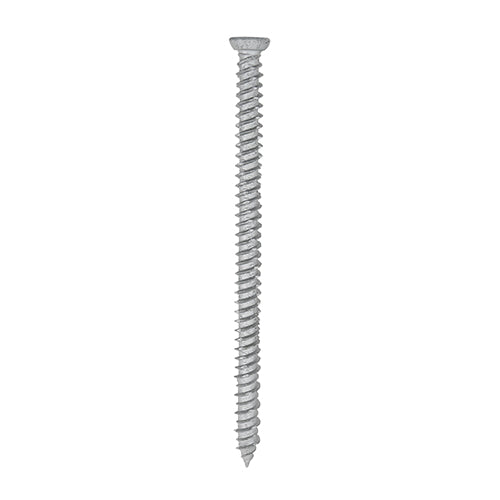 Timco Concrete Screw - TX - Flat Countersunk - Exterior - Silver 7.5 x 120 - 100 Pieces