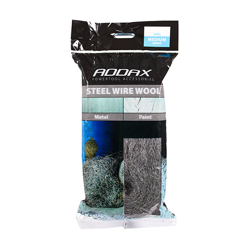 Timco Steel Wire Wool - Medium 200g