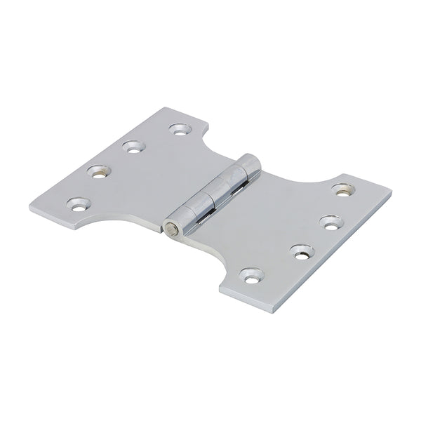 Timco Parliament Hinges - Solid Brass - Polished Chrome 102 x 125