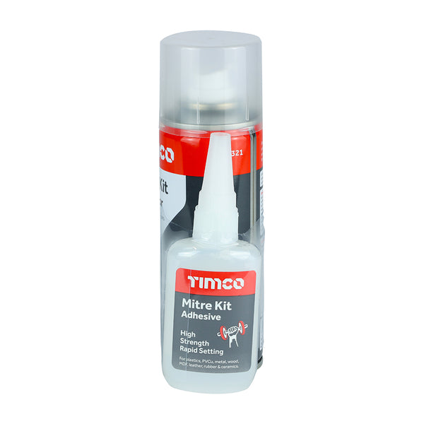 Timco Instant Bond Mitre Kit 200ml / 50g