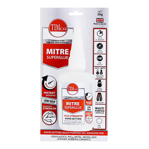 Timco Mitre Superglue 50g