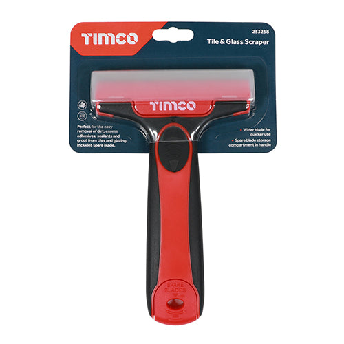 Timco Tile & Glass Scraper 100mm