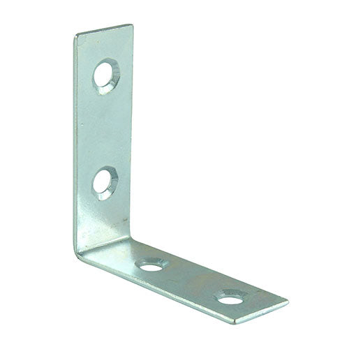 Timco Corner Braces - Zinc 25 x 25 x 16 - 50 Pieces
