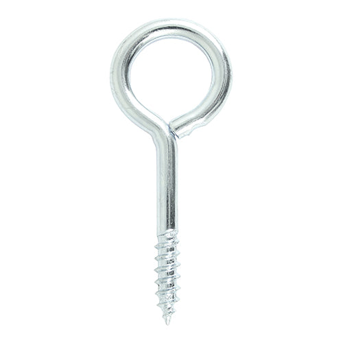 Timco Screw Eyes - Zinc 30mm - 15 Pieces