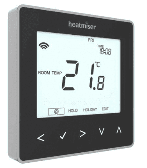 Heatmiser NeoStat Programmable Thermostat Black