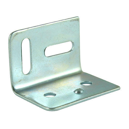 Timco Stretcher Plates - Zinc 38 x 25 x 29 - 4 Pieces