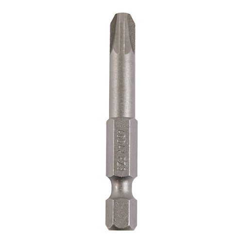 Timco S2 Driver Bits - PZ No.3 x 50 - 5 Pieces