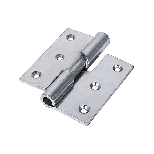 Timco Rising Butt Hinge (466) - Right Hand - Zinc 75 x 72