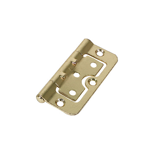 Timco Hurlinge - Fixed Pin (104) - Electro Brass 75 x 55