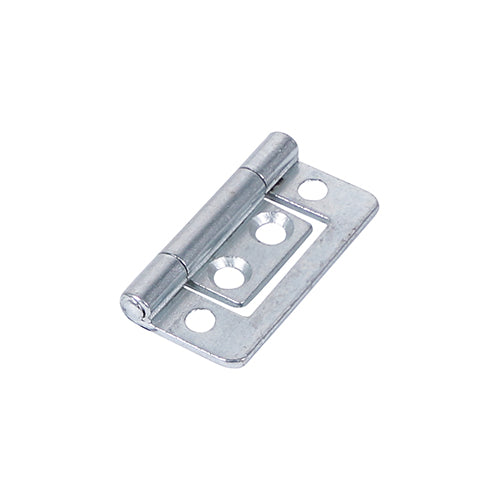 Timco Flush Hinge (105) - Zinc 38 x 28