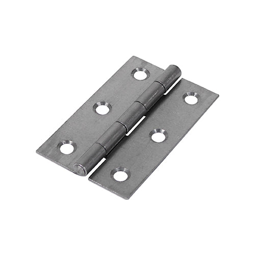 Timco Narrow Uncranked Butt Hinge (5050) - Self Colour 75 x 48