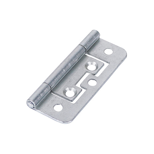 Timco Flush Hinge (105) - Zinc 63 x 37
