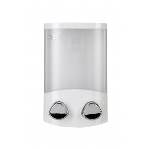 Croydex Euro Soap Dispenser Duo White PA660622