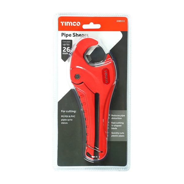 Timco Pipe Shears 0 - 26mm 468111