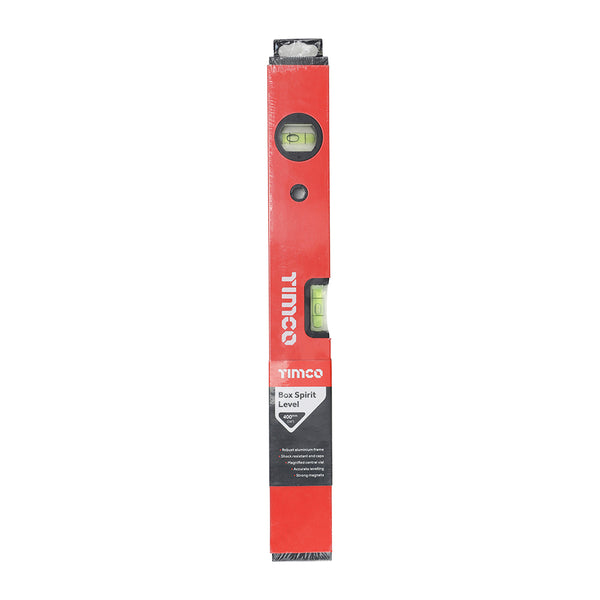 Timco Spirit Level - Box Beam 400mm