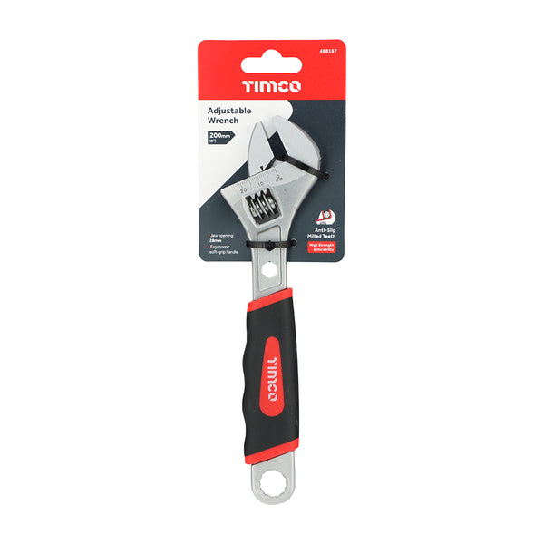 Timco Adjustable Wrench 8"