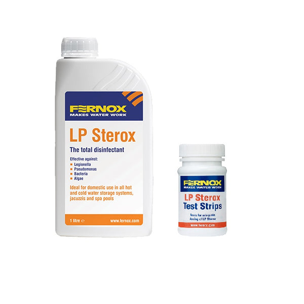 Fernox LP Sterox kit, 1 Litre of LP + Test Strips 50 Pack