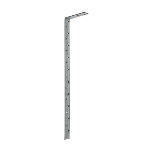 Timco Restraint Straps - Light Duty - Bent - Galvanised 500/100