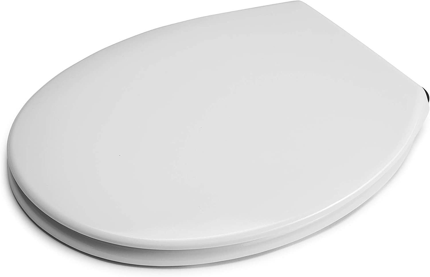 Croydex WL601222H Tahoe Flexi Fit White Toilet Seat, Always Fits