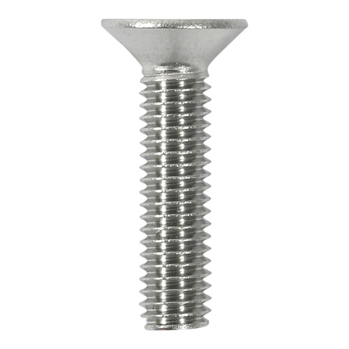 Timco Socket Screws - Countersunk - A2 Stainless Steel M6 x 20 - 10 Pieces