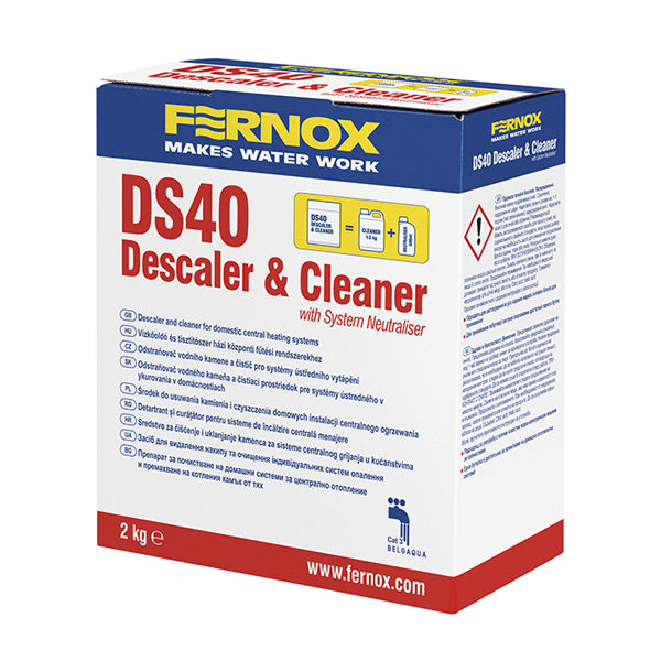 Fernox DS40 System Cleaner & Descaler (Powder) 62475