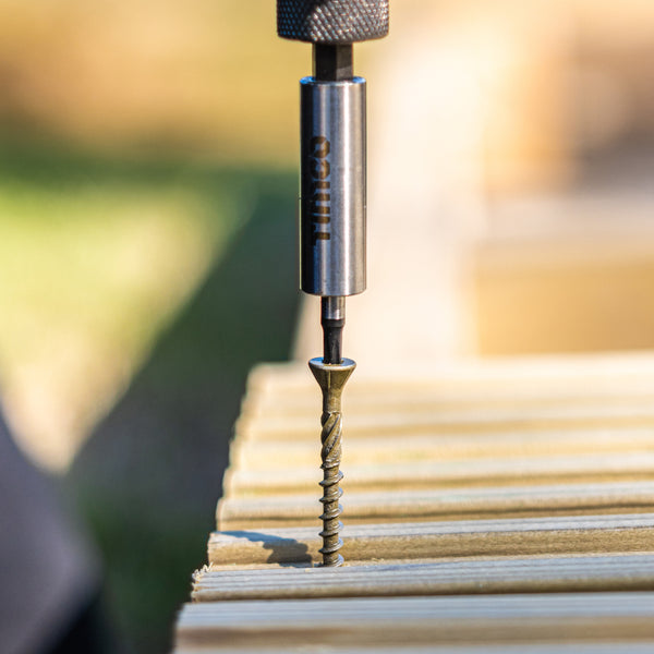 Timco C2 Decking-Fix Premium Decking Screws - BAG - TX - Countersunk - Exterior - Green 4.5 x 65 - 145 Pieces