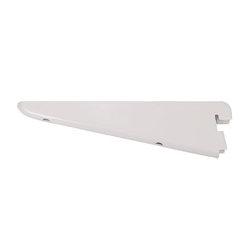 Timco Twin Slot Shelf Bracket - White 170mm