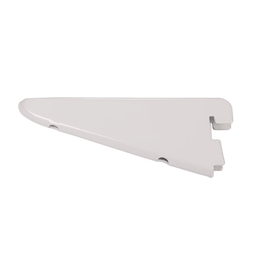 Timco Twin Slot Shelf Bracket - White 120mm