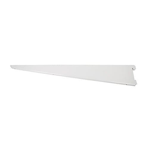 Timco Twin Slot Shelf Bracket - White 470mm