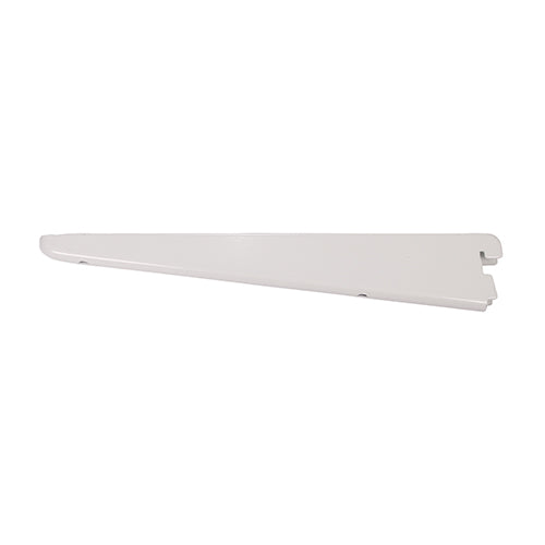 Timco Twin Slot Shelf Bracket - White 270mm