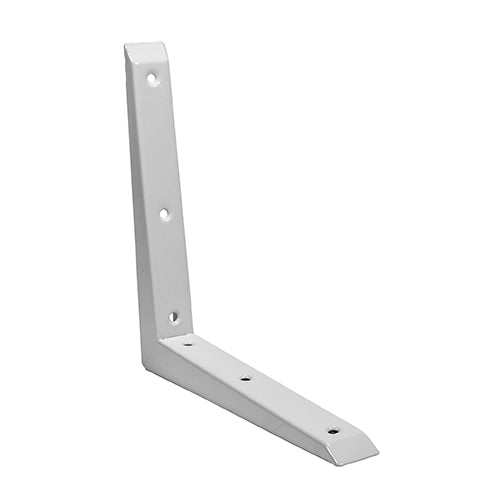 Timco Mitred Shelf Bracket - White 250 x 250mm