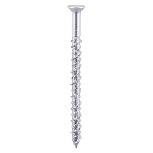 Timco Masonry Screws - TX - Countersunk - Zinc 6.0 x 80 - 8 Pieces