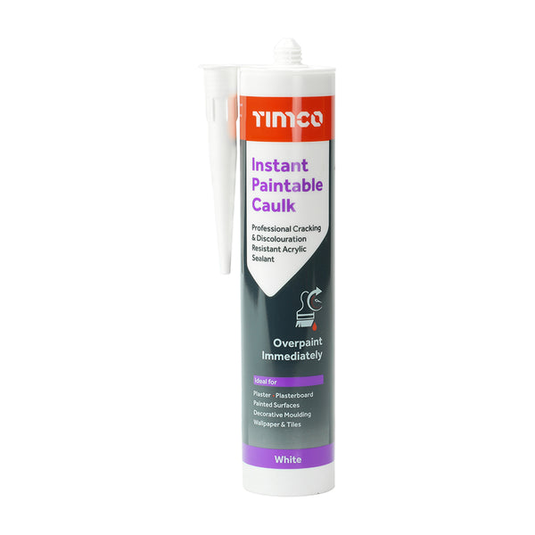 Timco Instant Paintable Caulk 300ml