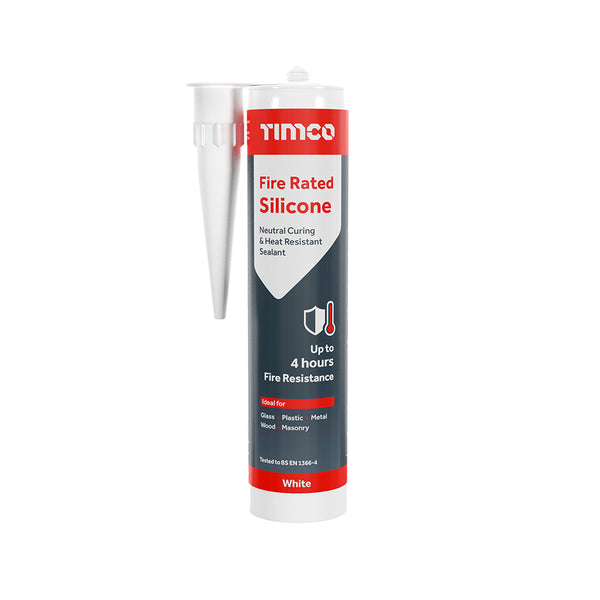 Timco Fire Rated Silicone 300ml