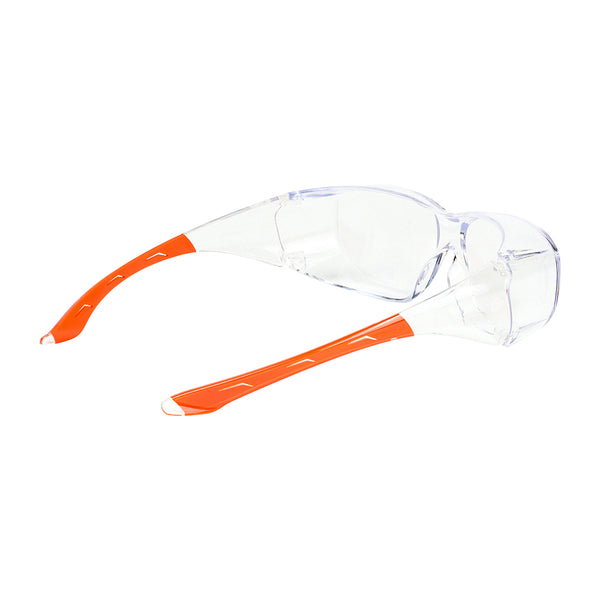 Timco Slimfit Overspecs Safety Glasses - Clear One Size