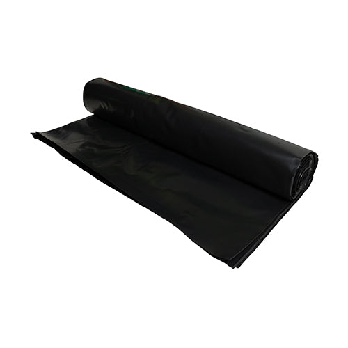 Timco Toughsheet Damp Proof Membrane - Black 4m x 25m / 250 microns